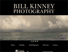 Tablet Screenshot of billkinneyphoto.com